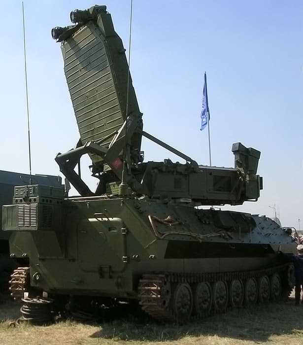 РЛС «Зоопарк-1М», вид сзади 