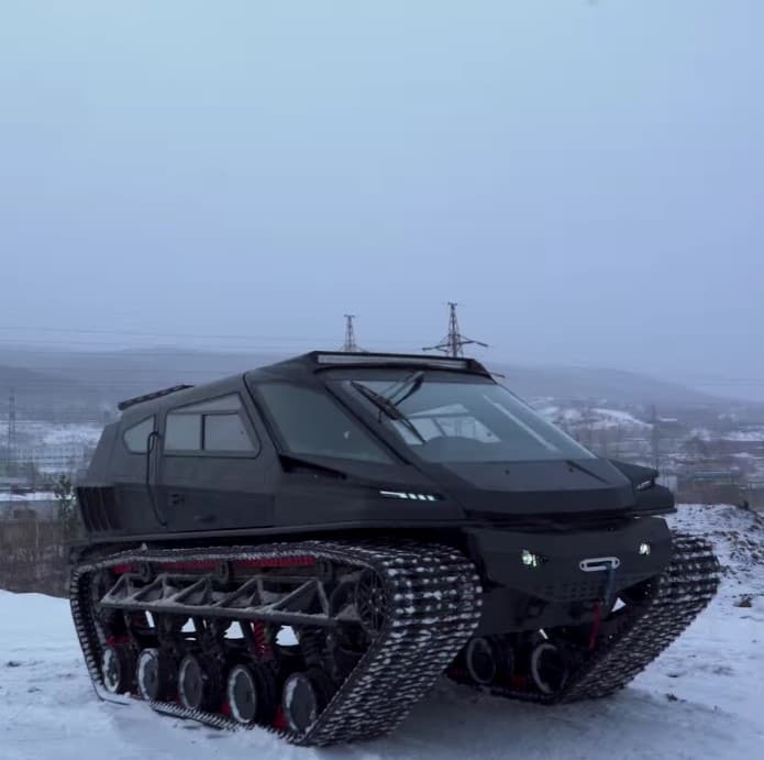 Гусеничный вездеход Visuva