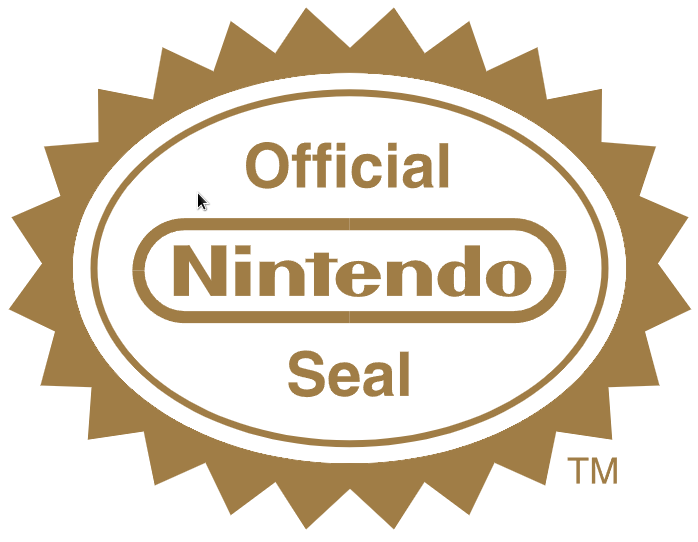 Знак качества Nintendo. Американская версия.