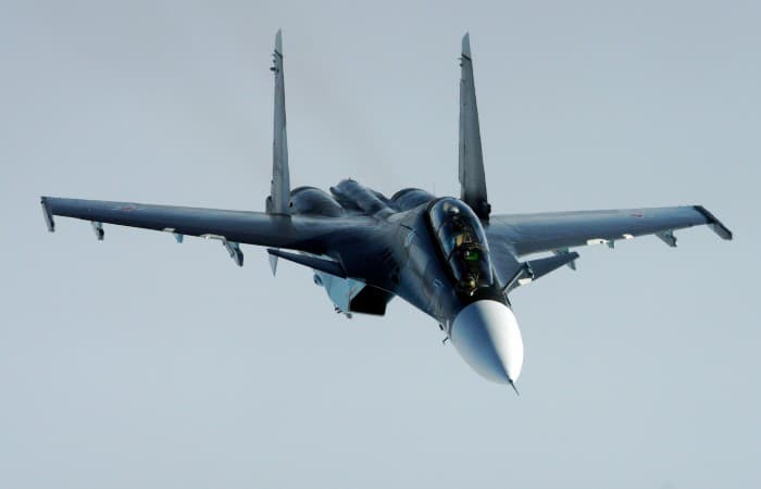 Истребитель Су-30СМ