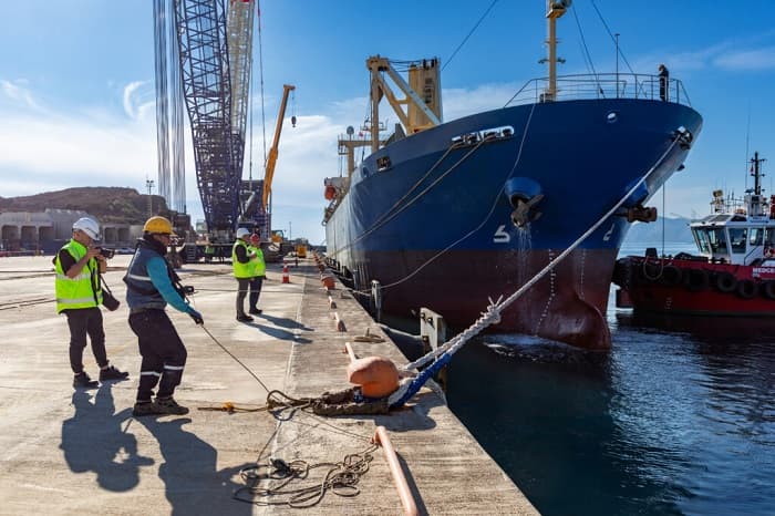 Встреча сотого судна в терминале&nbsp;«Восточный»