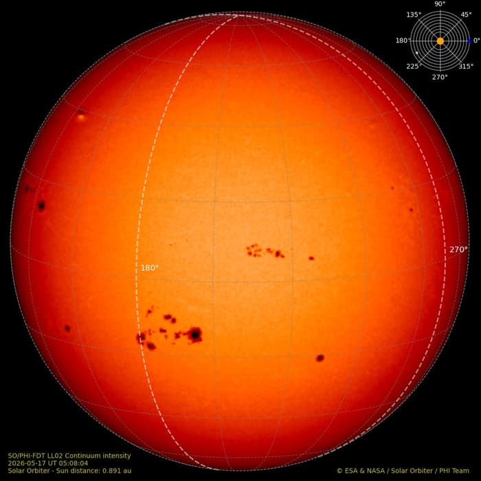 The far side of the Sun through the lens of Solar Orbiter