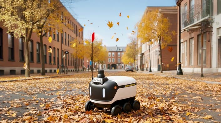 Yandex R 4.0 Delivery Robot
