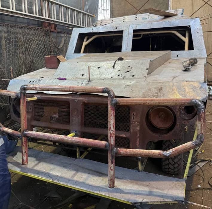 Макет автомобиля «Тигр-М» на шасси Desertcross