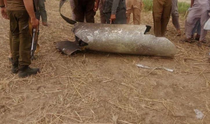 Детальные кадры обломков новой сверхдальней зенитной ракеты ЗРК С-400 