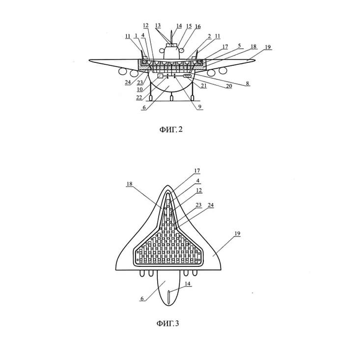 Концепт крепления сверхзвукового пассажирского самолёта к самолёту-носителю