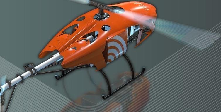Vehículo aéreo no tripulado «Radar mms»