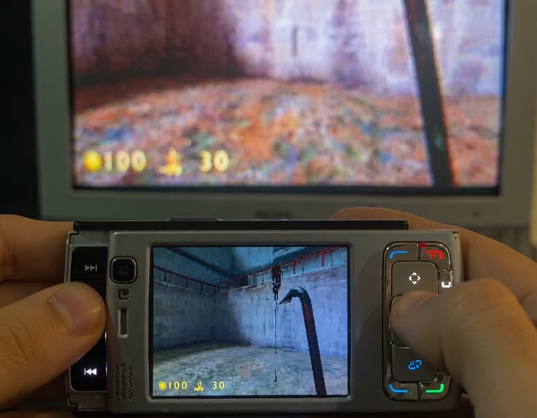 Half-Life запустили на Nokia N95, которому уже 19 лет. Легендарный смартфон выдает 30 кадров в секунду