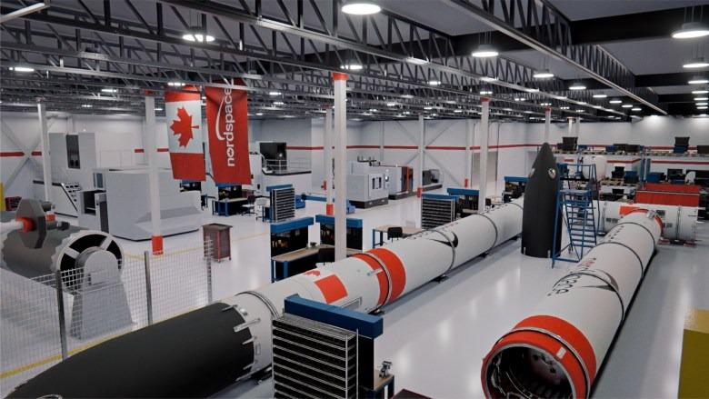 NordSpace открыла новую ракетную фабрику в Канаде: компания заявляет о переходе к производственному режиму для суверенного космического запуска Производственный комплекс NordSpace Rocket Factory 1 в Маркхэме