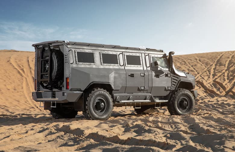 Бронированный внедорожник «Буран» 