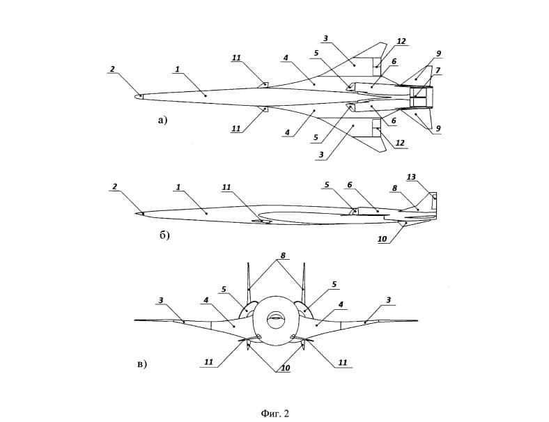 Концепт сверхзвукового самолёта