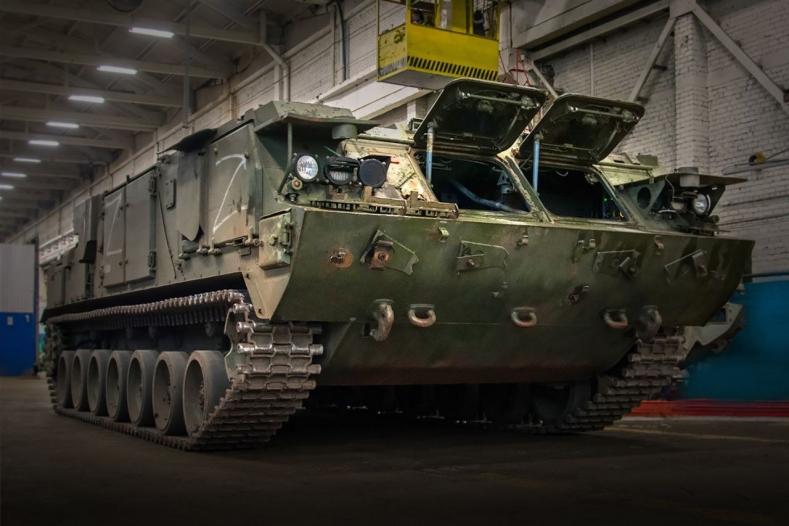 Tracked vehicle for SAM