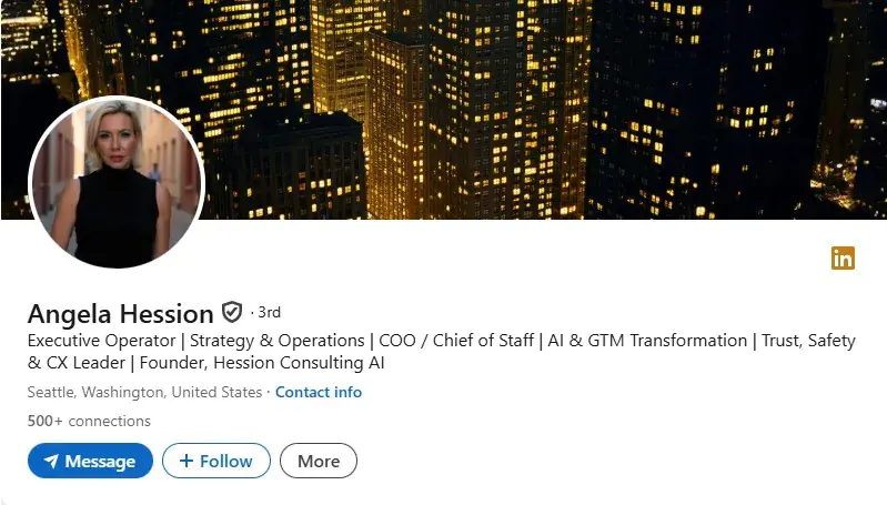 Angela Hession appointment