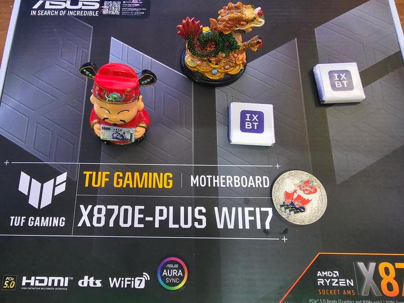 Обзор материнской платы Asus TUF Gaming X870E-Plus WiFi Материнская плата Asus TUF Gaming X870E-Plus WiFi