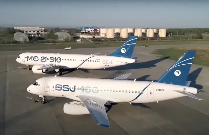 МС-21 и SJ-100