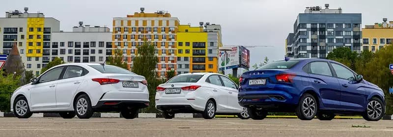 Lada Iskra, Changan Alsvin и Solaris HS
