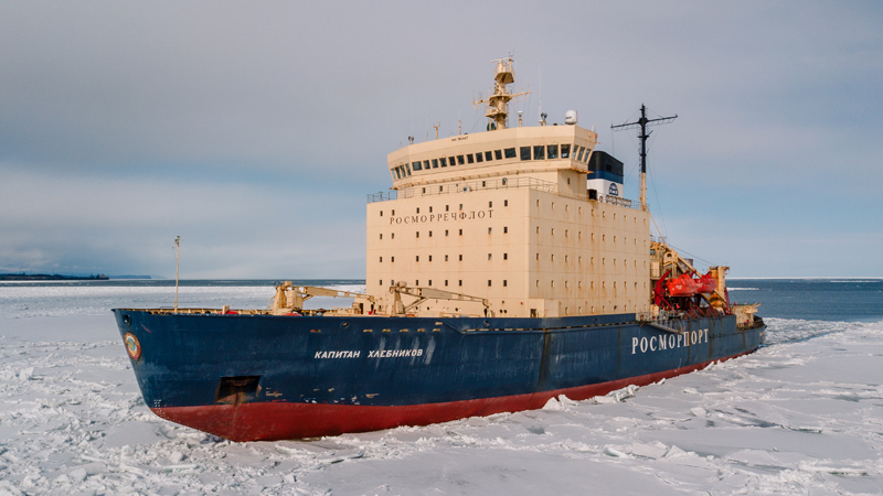 ледокол «Капитан Хлебников»
