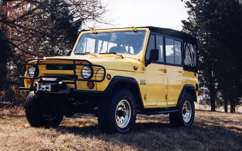 УАЗ c двигателем от Chevrolet Blazer<br>