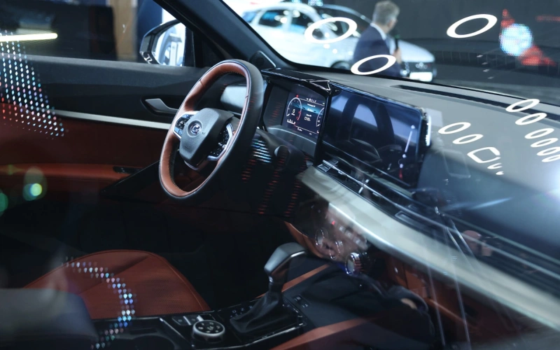 Interior del Lada Azimut 