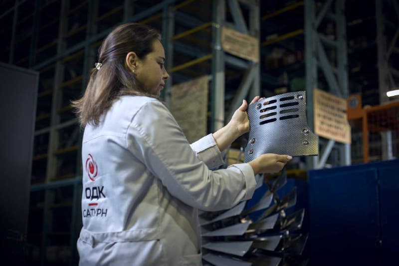 Производство деталей двигателя ПД-8