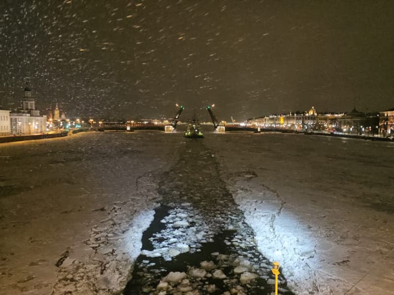 The mission took several days - from January 25 to 29