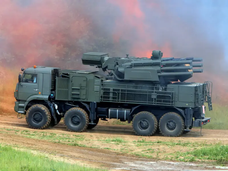 Серийный ЗРПК «Панцирь-С1»