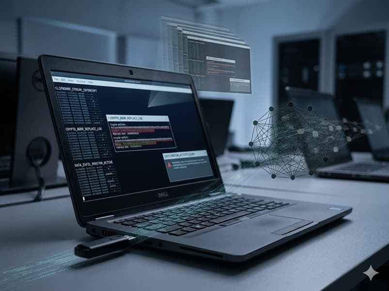 Microsoft обнаружила USB-червя Crypto Clipper, который крадёт криптокошельки через буфер обмена и скрытую Tor-сеть
