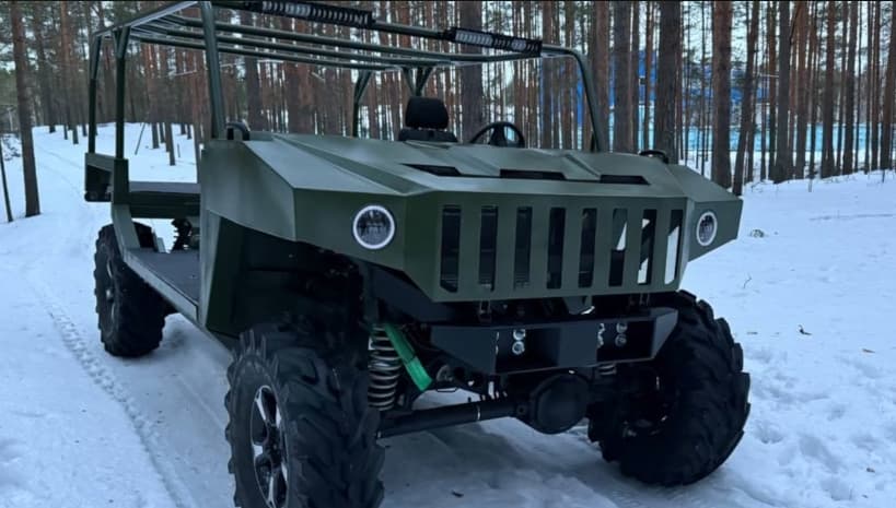 Новейший вездеход «Мангуст» на базе «Соболя»