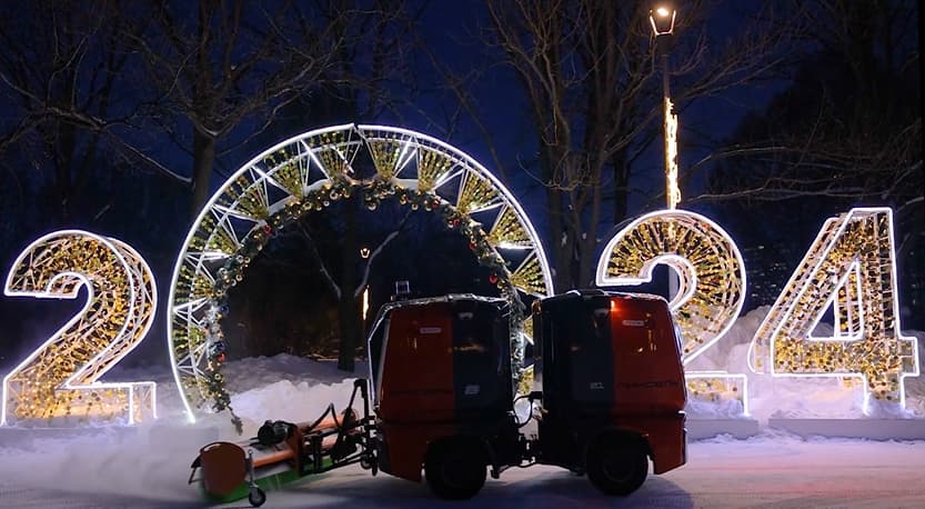 Они практически бесшумны - а это для коммунальной техники в городской среде немаловажно<br>