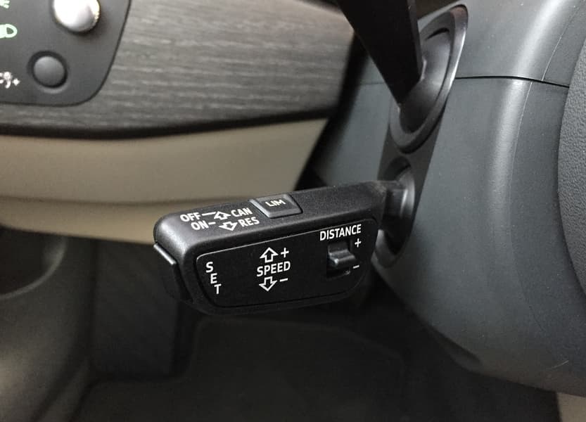 Рычаг управления адаптивным круиз-контролем