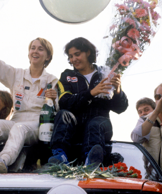 Мишель Мутон с Фабрицией Понс