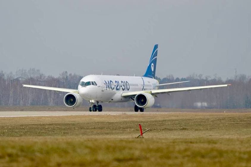 Второй опытный МС-21-310