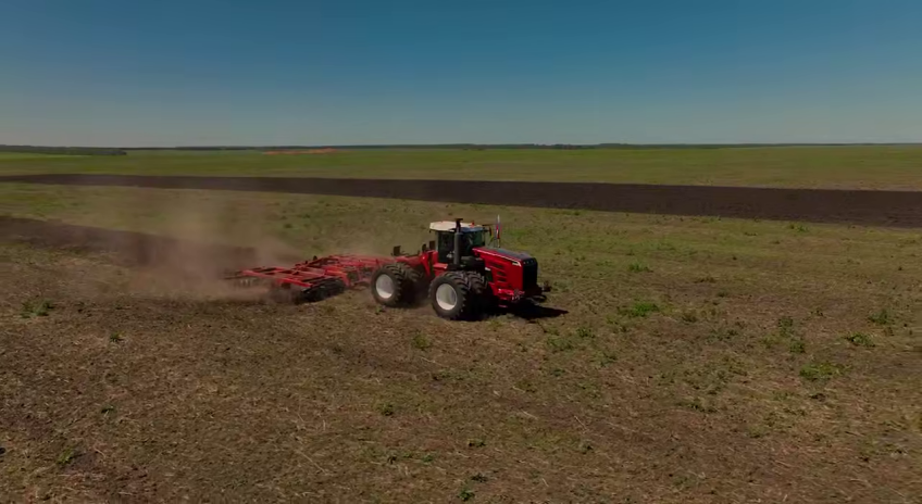 Tractor "Rostselmash 2400"