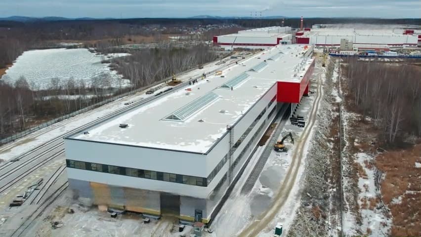 Complex for the production of high-speed trains in Verkhnyaya Pyshma