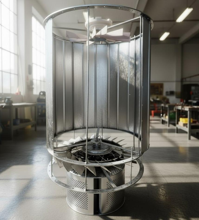 Вихревой электрогенератор компании «Современные энергетические технологии»