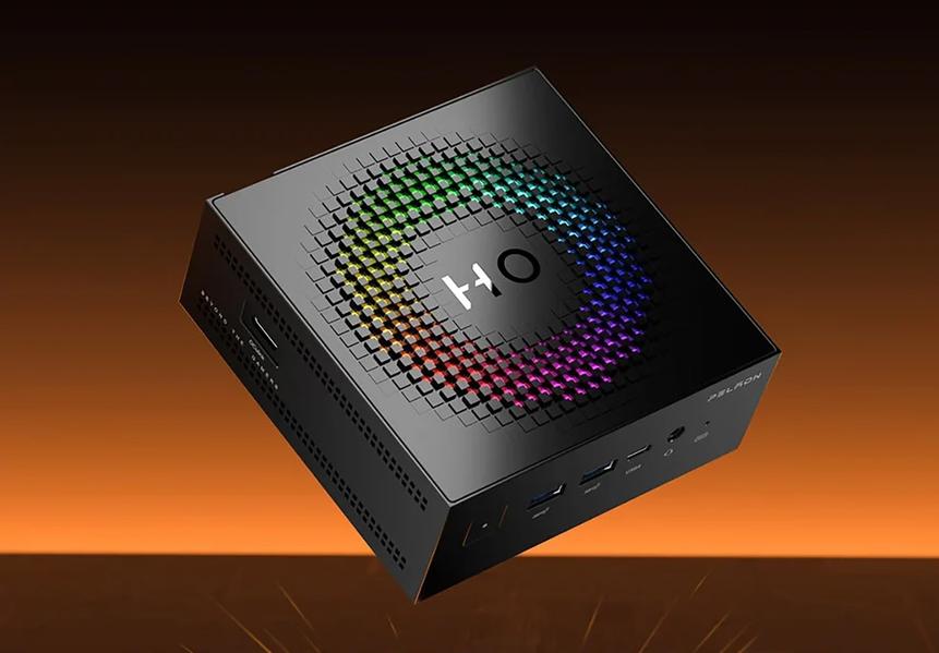 Компактный мини-ПК Peladn HO5 с Ryzen AI 9 HX 470 Мини-ПК Peladn HO5 с RGB-подсветкой