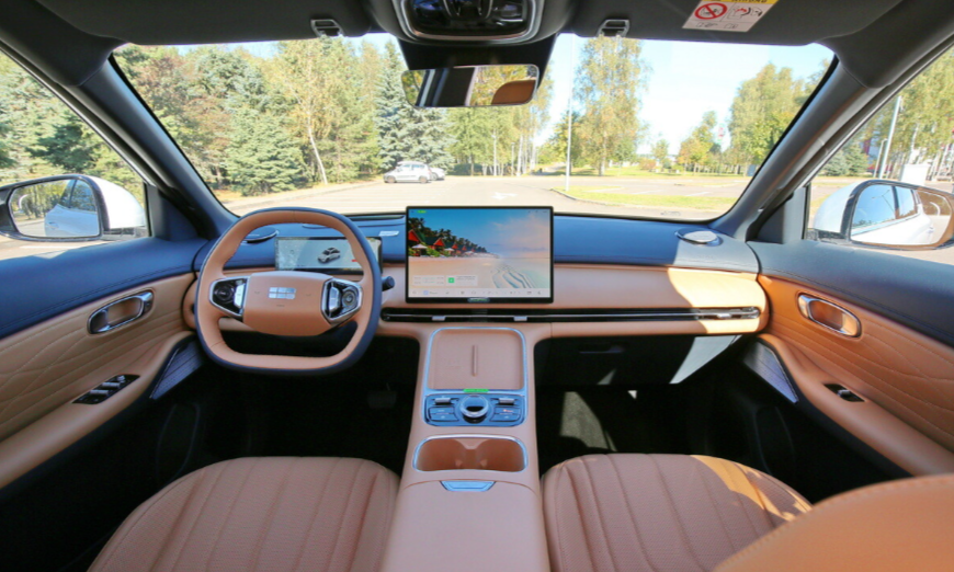 interior of the&nbsp;Belgee X80 PHEV