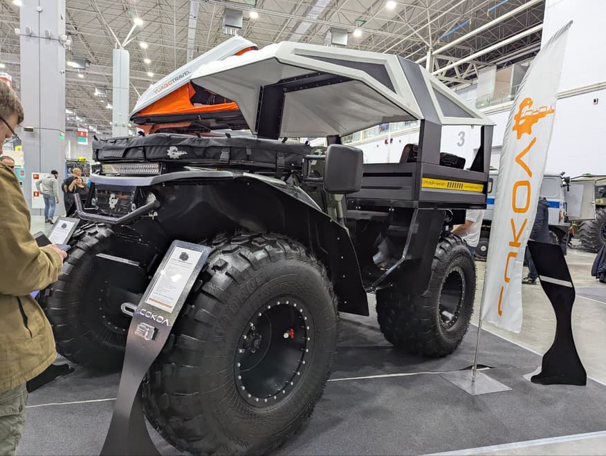 Pickup truck ATV "Sokol Farmer"