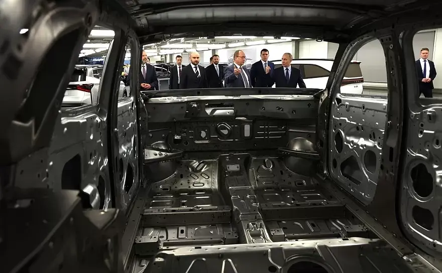 Макет Lada Т-134