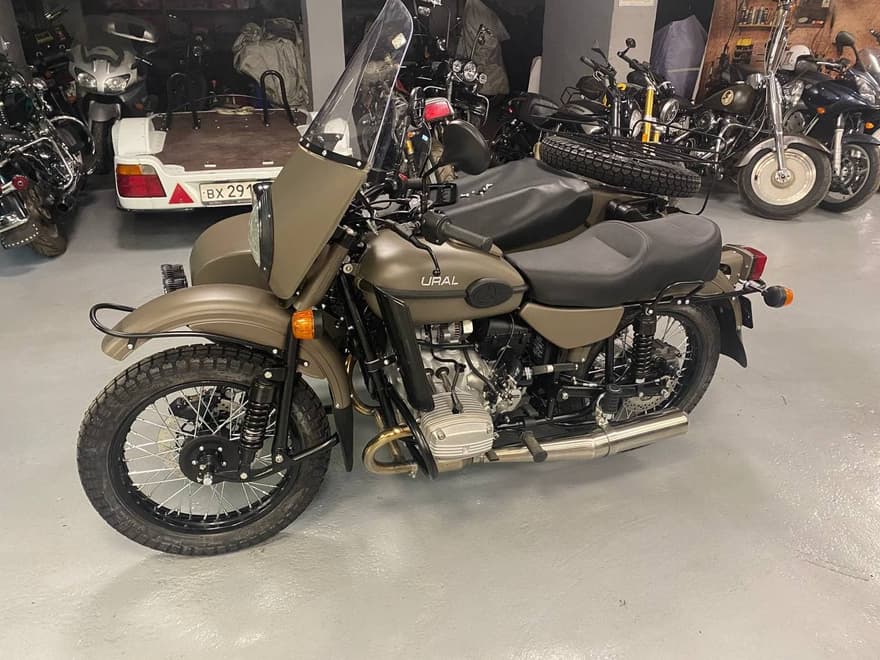Ural motorcycle