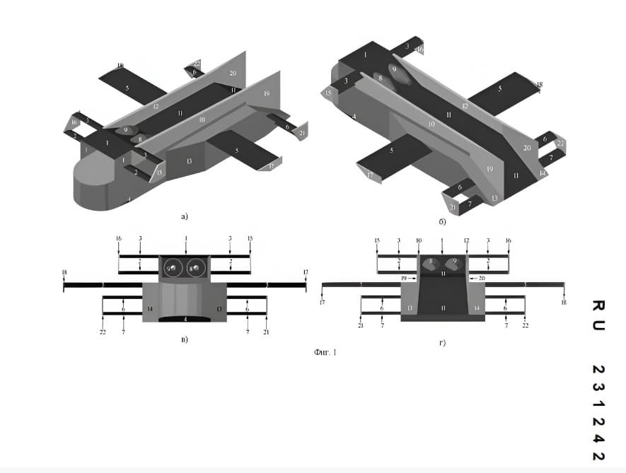 Самолёт схемы тандем-утка-пятиплан