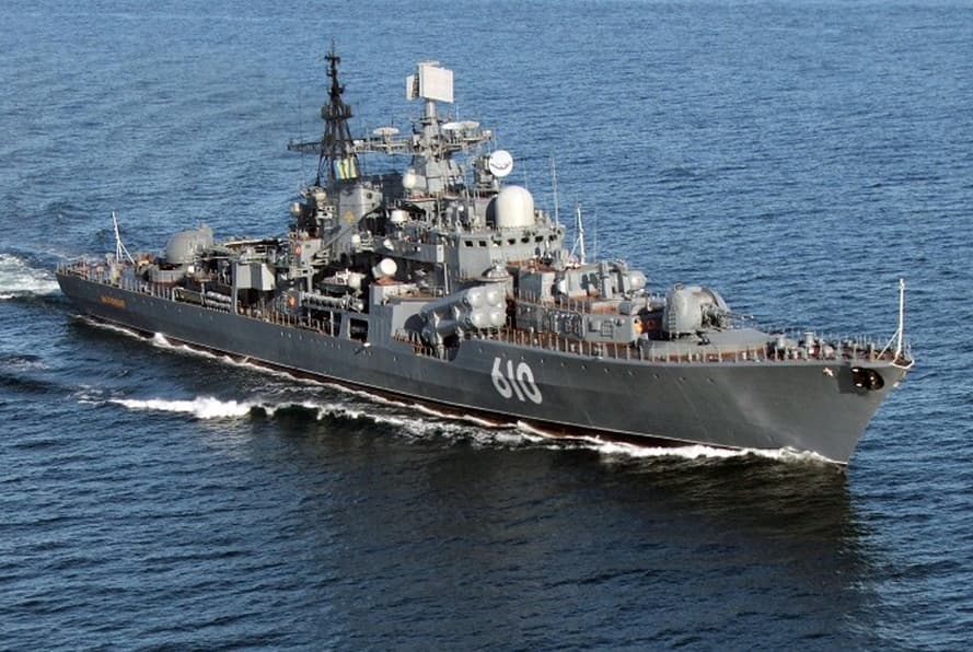 Destroyer "Nastoychivy" - Flagship of the Baltic Fleet