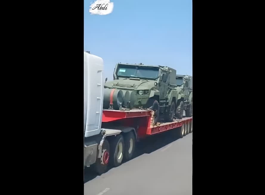 КамАЗ-53949 «Тайфун-К», предположительно, на вооружении Эфиопии