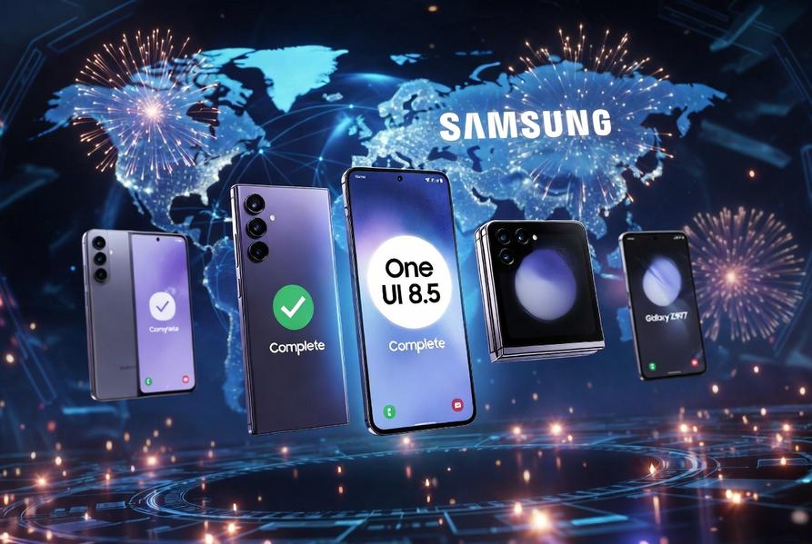 Samsung массово выпускает финальную One UI 8.5 для флагманов и складных моделей