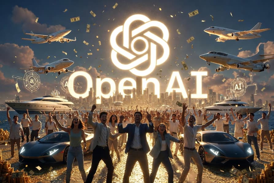 Такого в истории ещё не было: многие сотрудники OpenAI уже стали мультимиллионерами, компания разрешила продать акции до IPO
