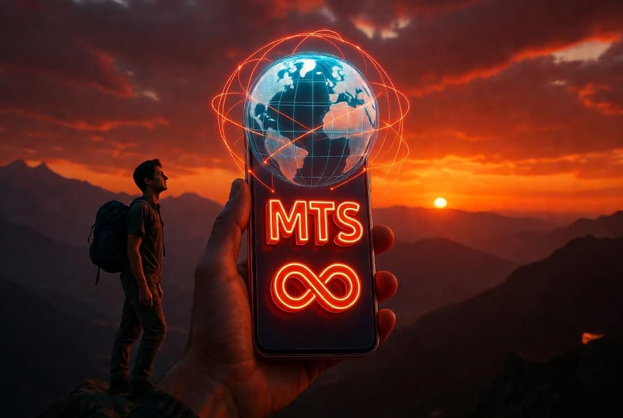 МТС запускает бесплатный интернет и безлимитные звонки в роуминге