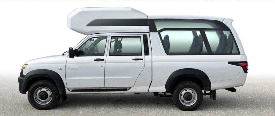 motorhome based on UAZ "Profi"