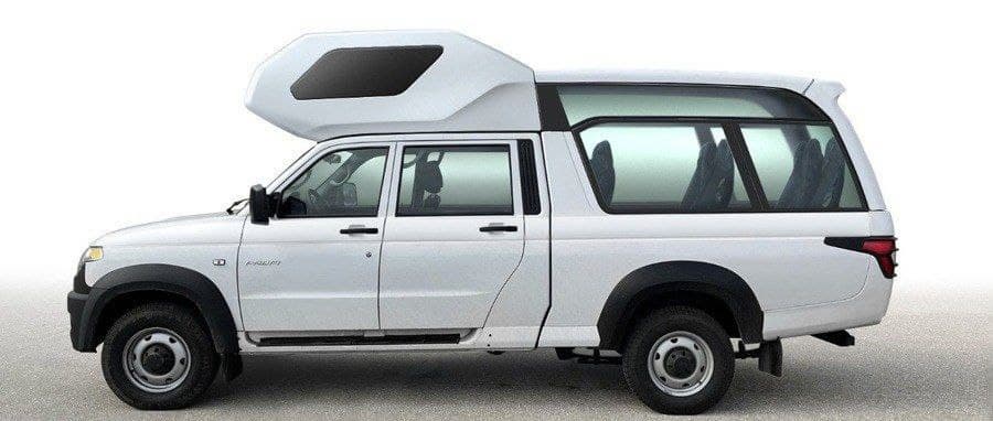 motorhome based on UAZ "Profi"