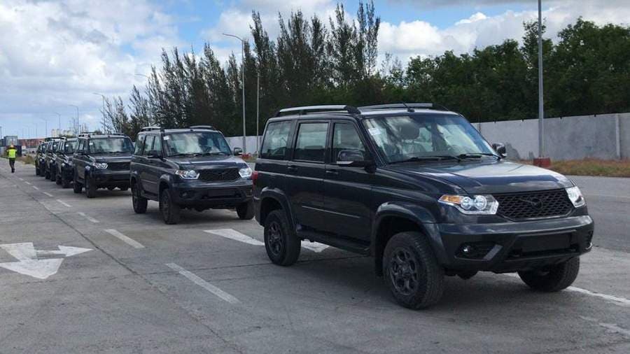партия&nbsp;УАЗ «Патриот» на Кубе