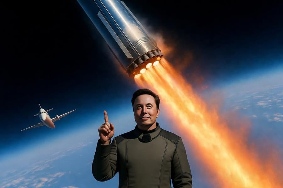 Доставка грузов в космос на Starship будет дешевле полётов на самолётах — это ожидается уже в 2026 году